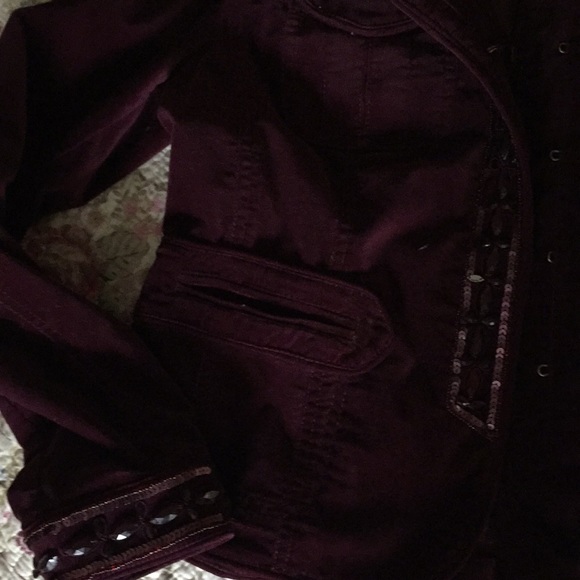 Velvet jacket - Picture 2 of 3